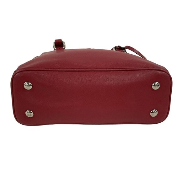 COACH - F32829 Red Leather Handbag - Picture 5 of 10